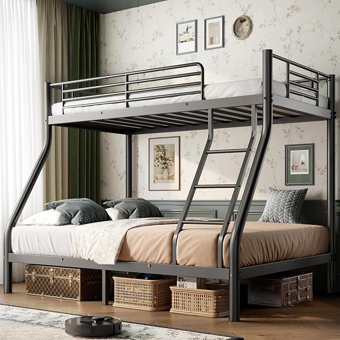 Twin Over Queen Bunk Bed: The Ultimate Space-Saving Sleep Solution - Image 7