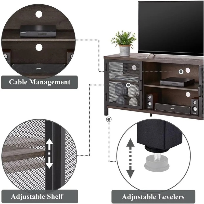 Rustic TV Stand: Style Meets Function in Your Living Room - Image 6