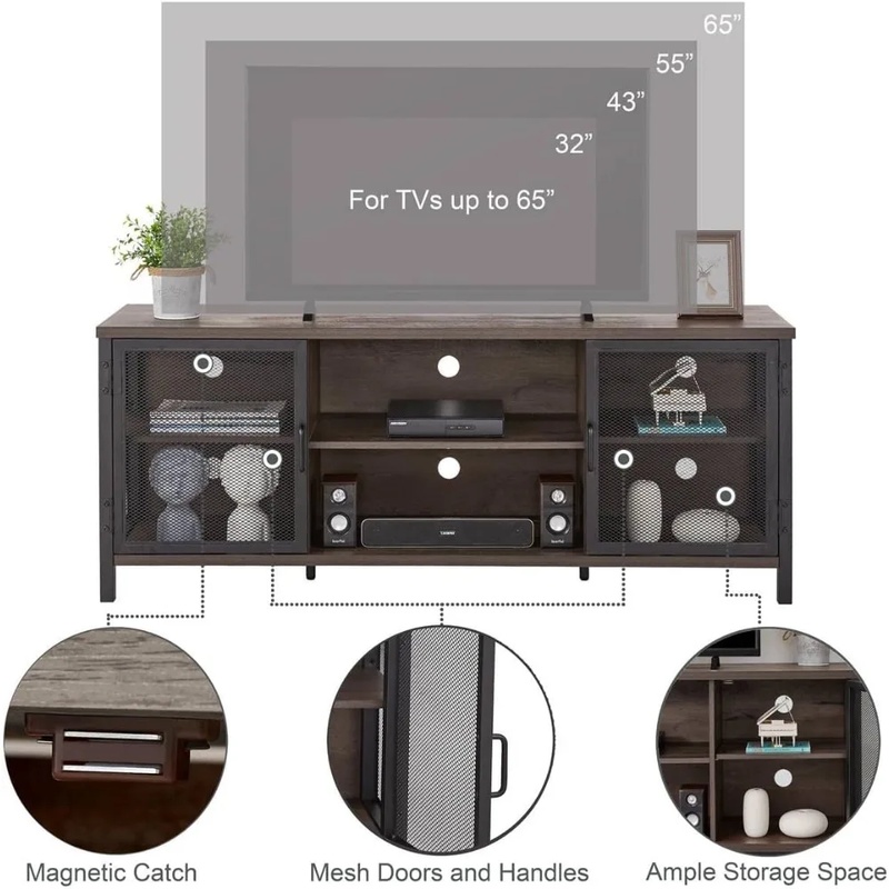 Rustic TV Stand: Style Meets Function in Your Living Room - Image 5