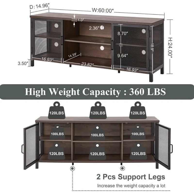Rustic TV Stand: Style Meets Function in Your Living Room - Image 4