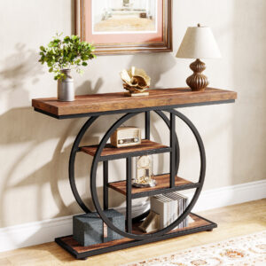 Sofa Table for a Functional and Stylish Living Room: Foyer Hallway Table for Entrance